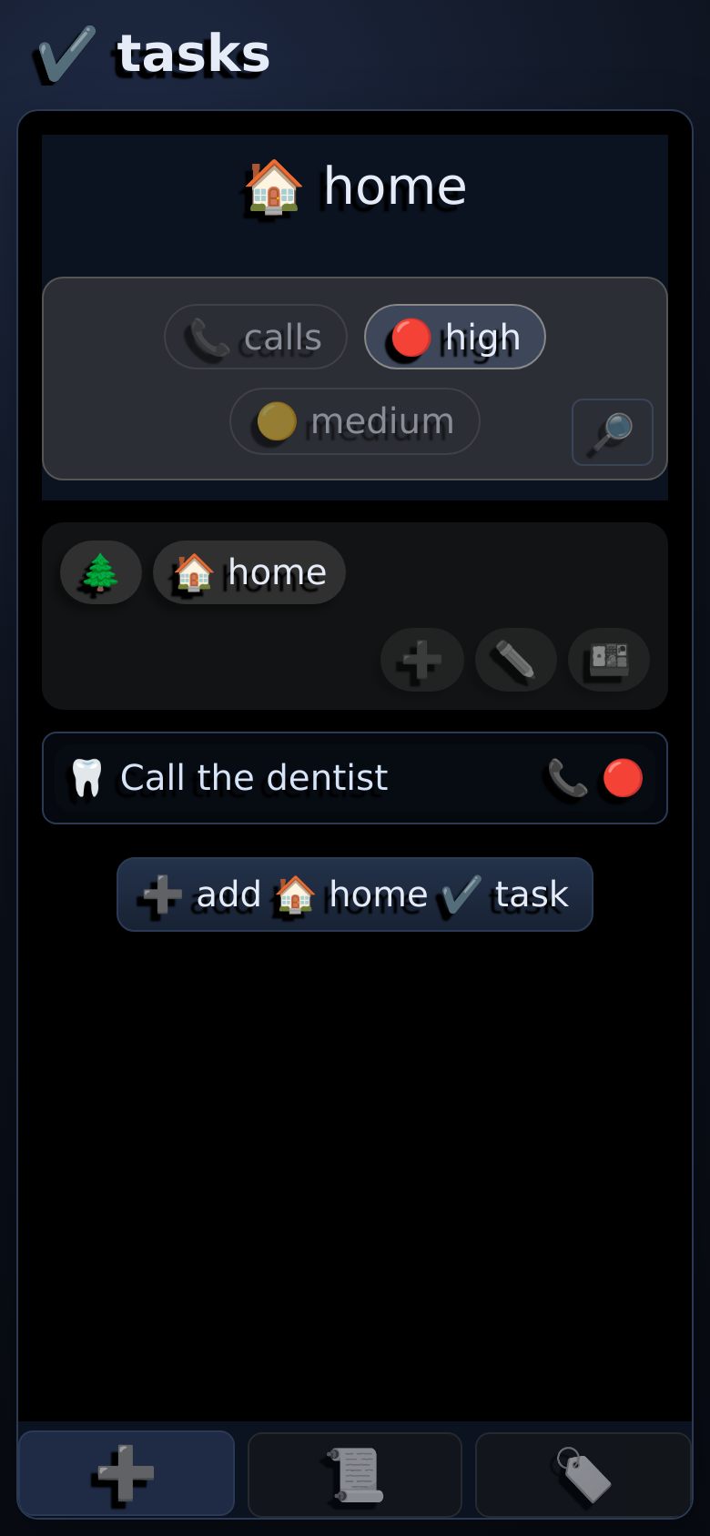 Task Optimizer: find it in a second